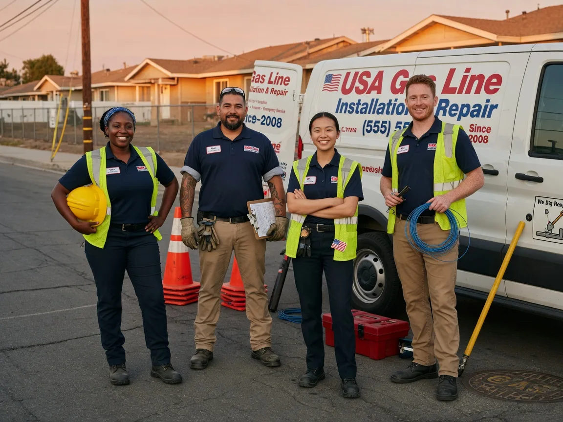 Gas Line Installation company in Elmo, UT